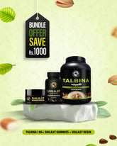 Talbina-Mixed Nuts 1 KG + Shilajit Gummies + Shilajit Resin