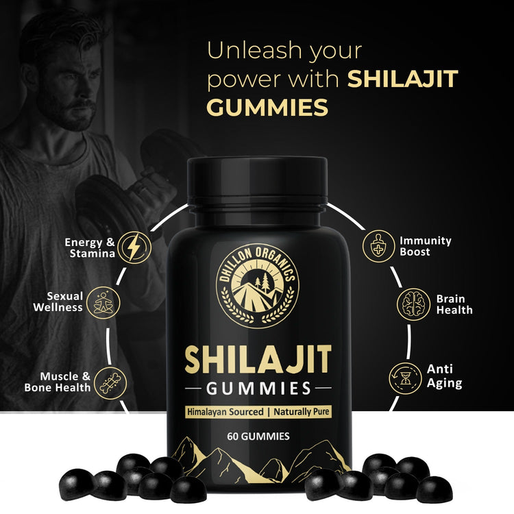 Shilajit Gummies - Dhillon Organics